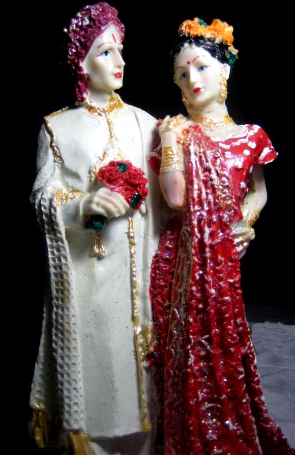 Indian Bride & Groom.